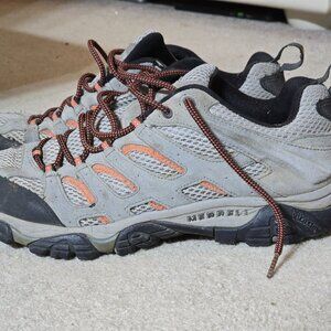 Merrell Men's Moab Ventilator Hiking Shoe Granite/Lantern 10.5 outdoor gray sumr